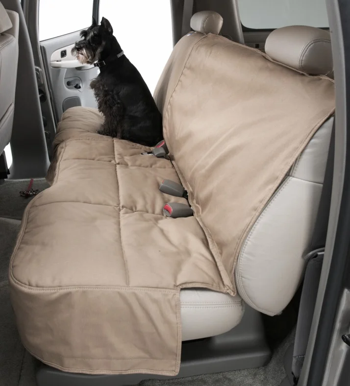 Canine Covers Custom Rear Seat Protector Carcoverusa - Dog Seat Cover For Toyota Tacoma