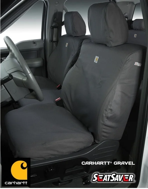 Covercraft SSC6262CAGY SeatSaver Carhartt 2nd Row Gravel Seat Covers