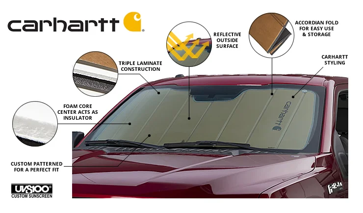 Carhartt Windshield Sun Shield