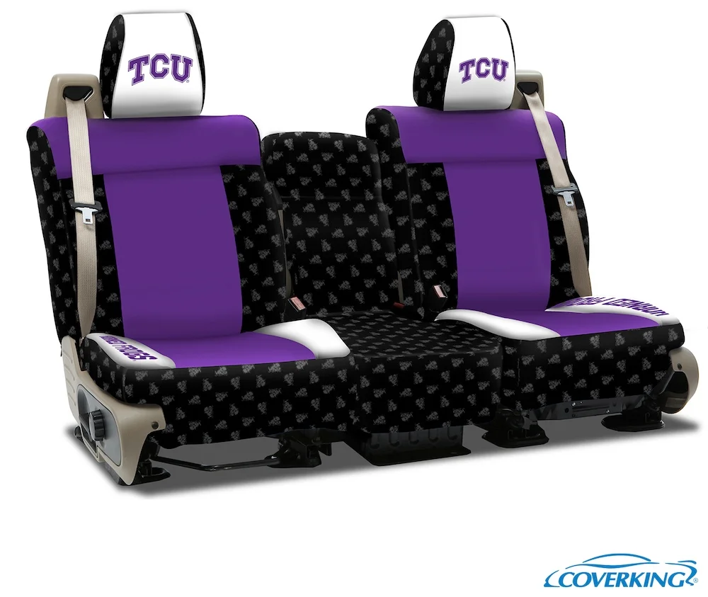Texas Christian College Seat Covers