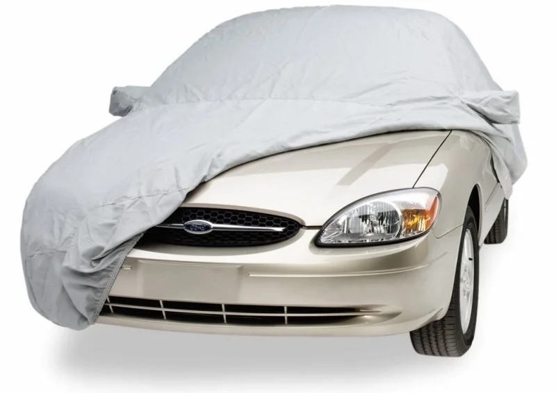 選べる配送時期 Covercraft C16895PD Gray Polycotton Custom Fit Car Cover 