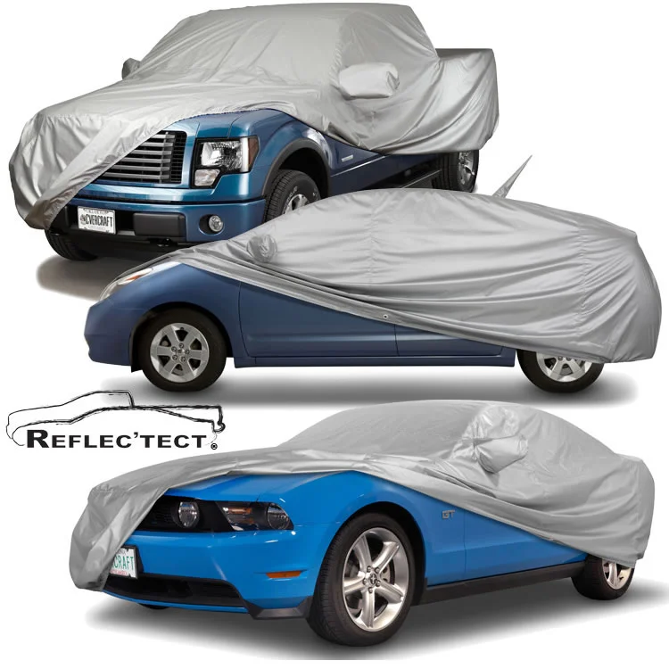 オプティミスティック Covercraft C91RS Reflec'tect Silver Custom Fit Car Cover 