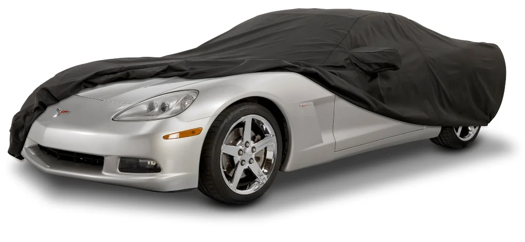 選べる配送時期 Covercraft C16895PD Gray Polycotton Custom Fit Car Cover 