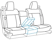 Bottom Console with Storage