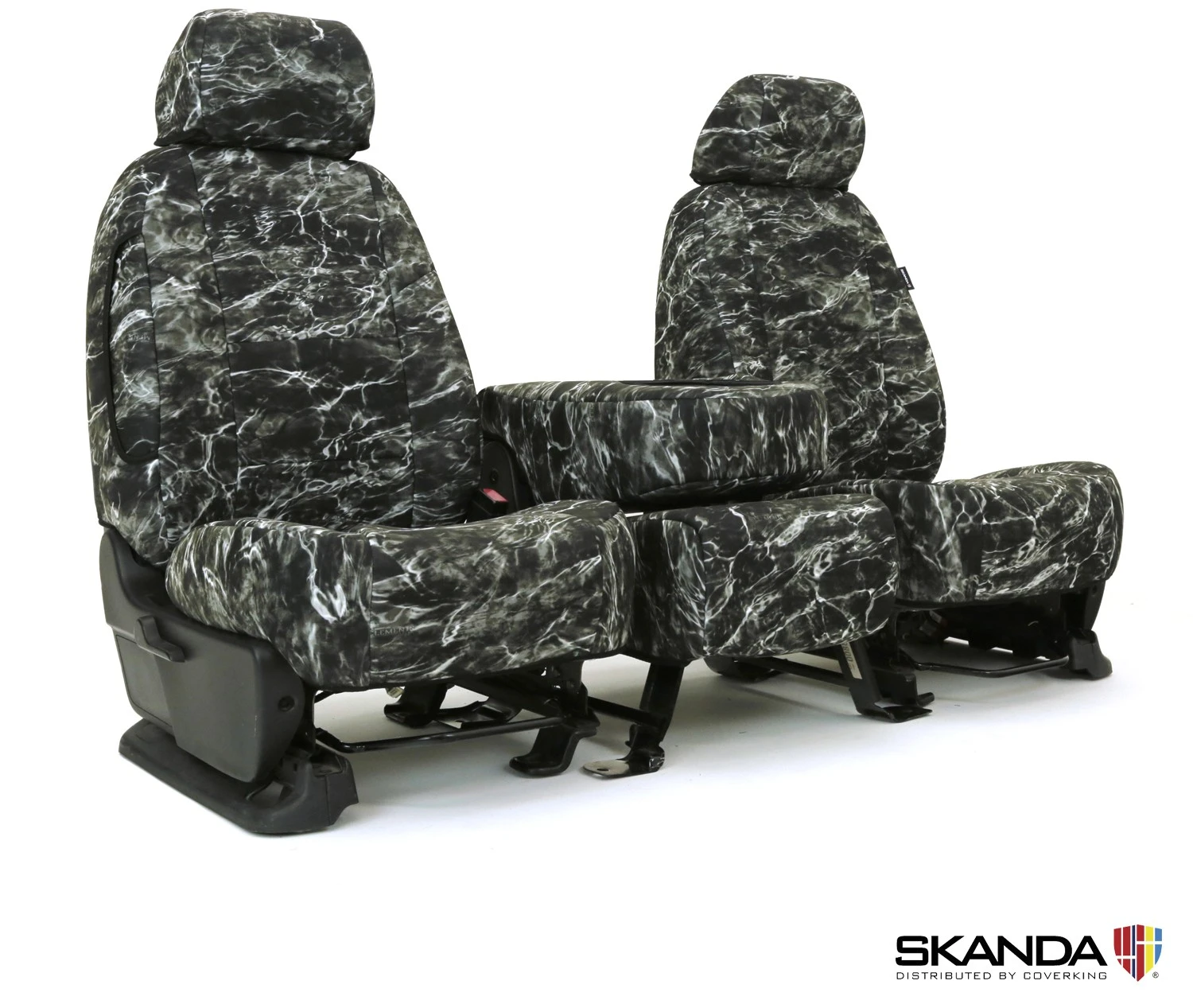 Mossy Oak Black Tip Seat Cover