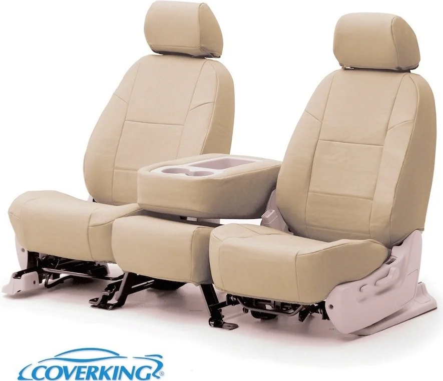 Coverking Leather Car Seat Covers