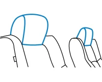 Recessed Headrests