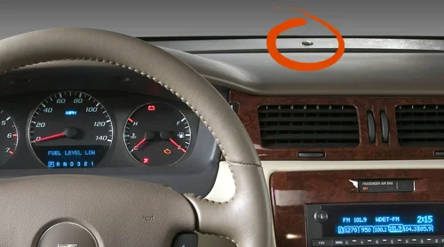 Dashboard With Sensor