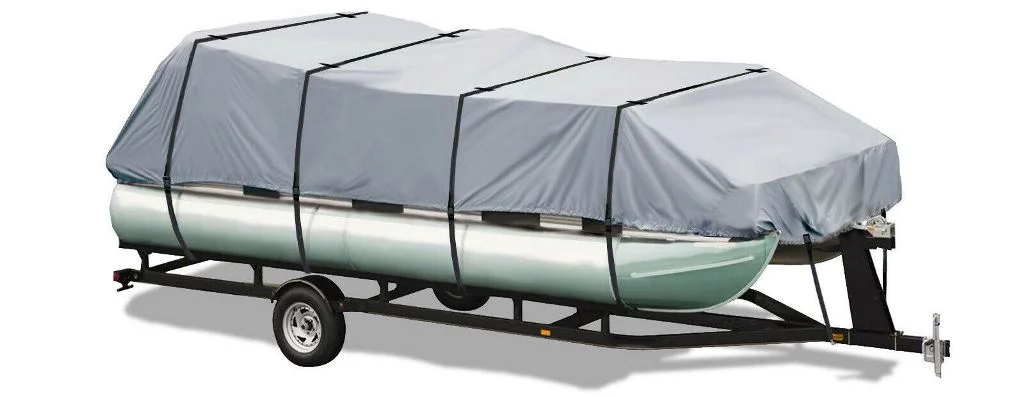 Beam widh 30 EliteShield Canoe Kayak Heavy Duty Waterproof All Weather Boat Cover Grey 14ft Long