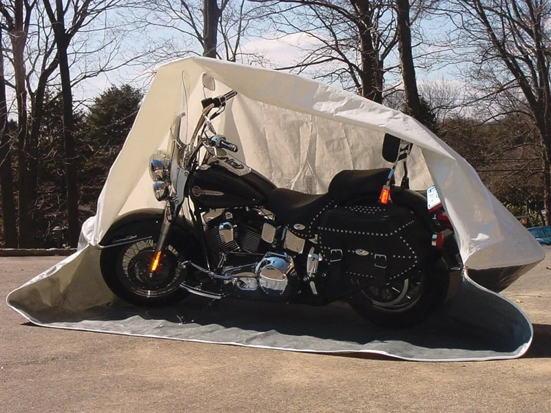 Rhino Shelter Motorcycle Cover Pocket